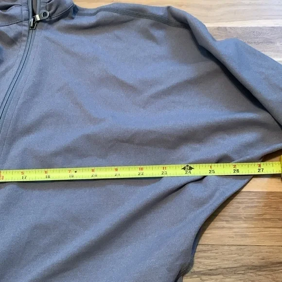 NWT Karma Debi Drop Shoulder Long Sleeve Zip Up Jacket Gray Women’s M - Picture 9 of 13